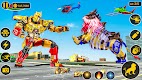 screenshot of Lion Robot Transform Games 3d