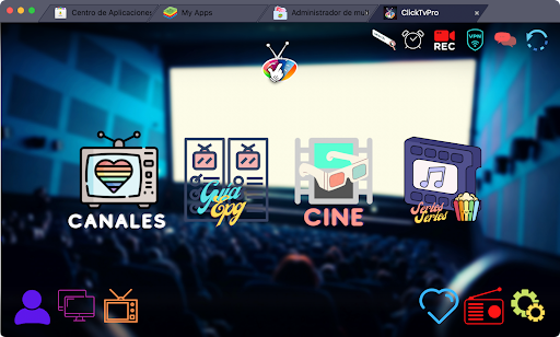CLICKTVPRO Screen 2