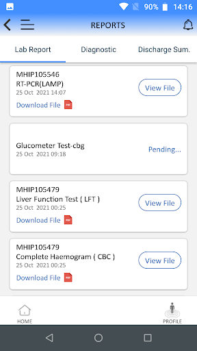 Maharaja Agrasen PatientPortal Screen 3