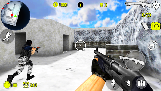 Counter Ops Gun Strike Wars v1.2.2 MOD APK(Unlimited Money)Free For Android 1