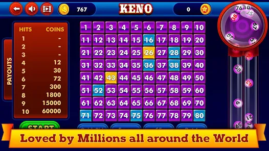 Keno - Let's Play on the App Store