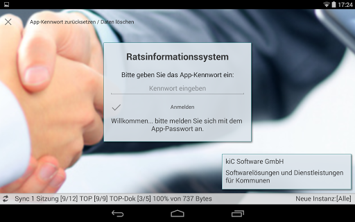 Android application Ratsinfo screenshort