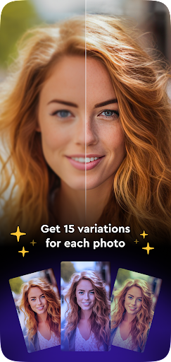 Android application AfterShot - AI photo editor screenshort