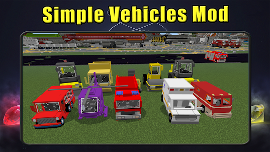 Mod Car Simple Vehicles MCPE
