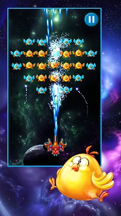 Chicken Shooter: Galaxy Attack - Screenshot 1
