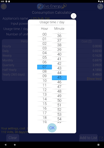 EvoEnergy - Calculator Premium screenshot 13