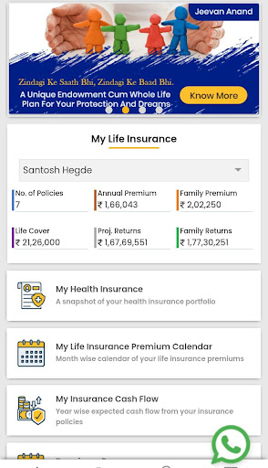 Finprotekt Insurance Screen 3