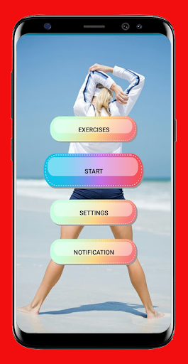 Morning workout exercise. Screen 2