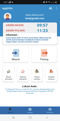 HRIS QHomemart Screen 3
