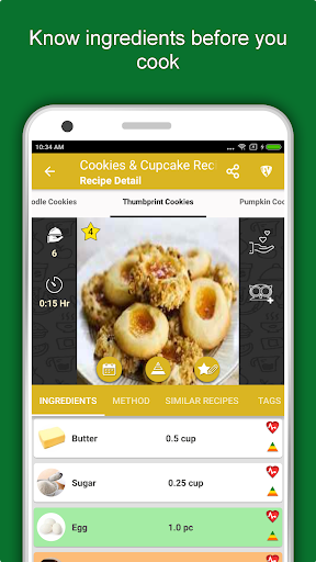Screenshot of Cookies & Cupcakes Recipes