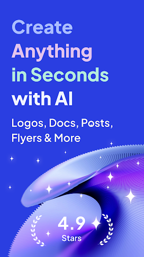 Screenshot of Fluer: AI Design, Photo, Video