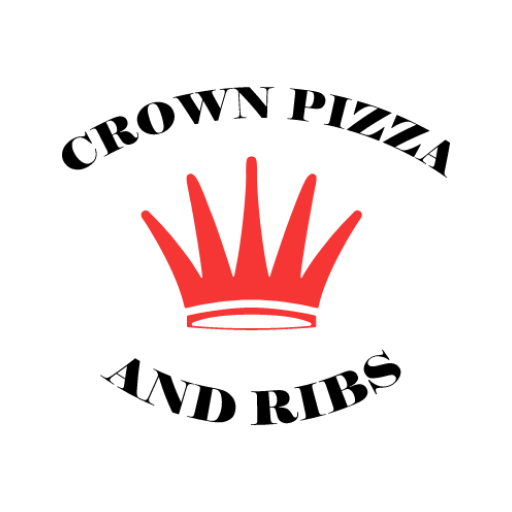 Crown Pizza and Ribs logo