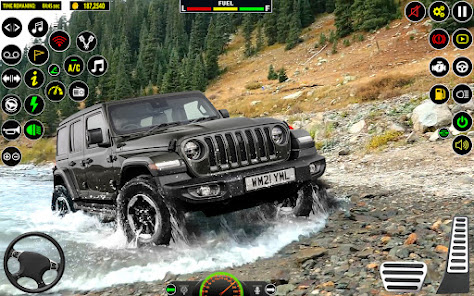 Offroad Mud Jeep Driving 2023 0.3 APK + Мод (Unlimited money) за Android