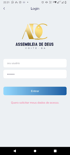 Android application AD CONCEIÇÃO DE COITÉ screenshort
