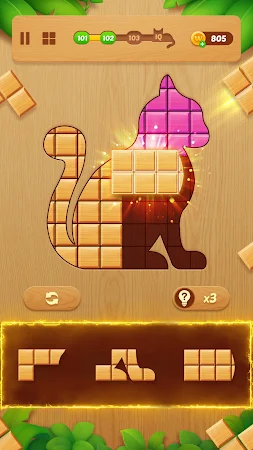 Game screenshot Block Crush: Wood Block Puzzle apk download