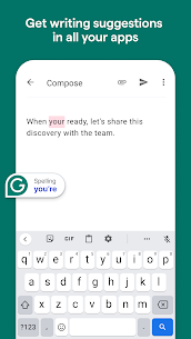 Grammarly – لوحة المفاتيح النحوية MOD APK (مفتوح بريميوم) 2