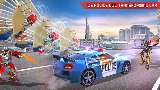 Hero Bat Robot : Car Games Screen 2