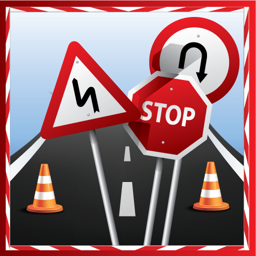 Signalisation code de la route logo
