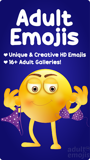 Android application Adult Emoji Sticker Keyboard screenshort