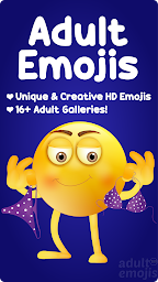 Adult Emoji Sticker Keyboard f