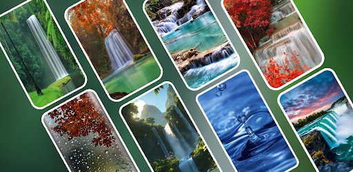 Android application Waterfall Wallpaper 2024 screenshort