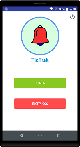 TicTrak Screen 2