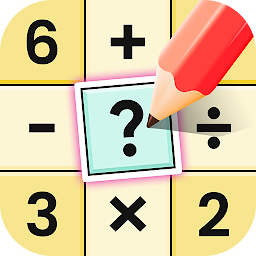 သင်္ကေတပုံ Crossmath Games - Math Puzzle