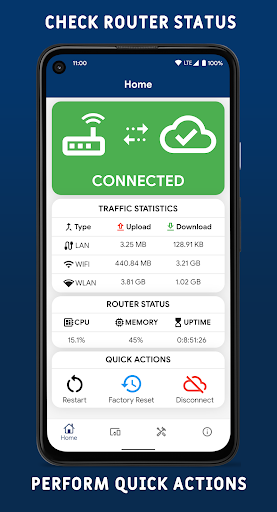 Android application Netis Router Management screenshort