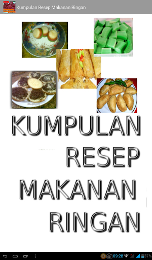 Android application Kumpulan Resep Makanan Ringan screenshort