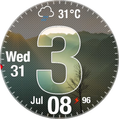 N-SPORT628 Big Digital Face screenshot 13