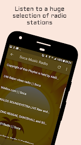 Captura de Pantalla 2 Soca Music Radio Stations android