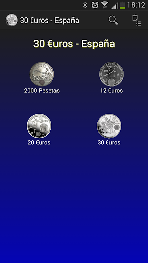 Android application 30 Euros - España screenshort
