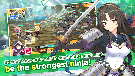 Moe! Ninja Girls RPG MOD APK (Unlimited Jewels) 3