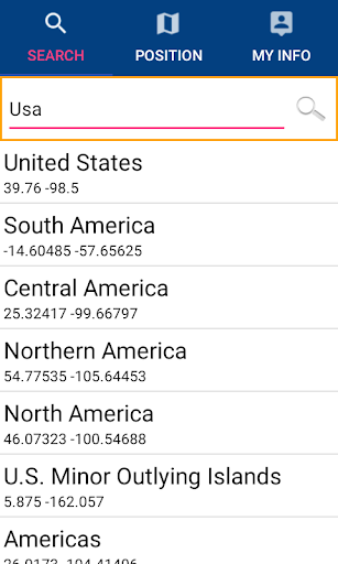 US West Gps Map Navigator Screen 2