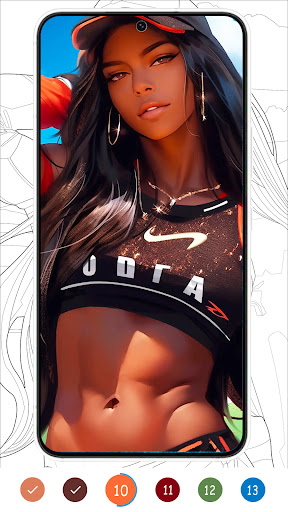 Black Color : Color By Number screenshot 6