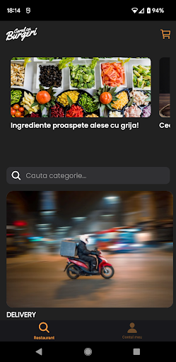 Android application Carul cu burgeri screenshort