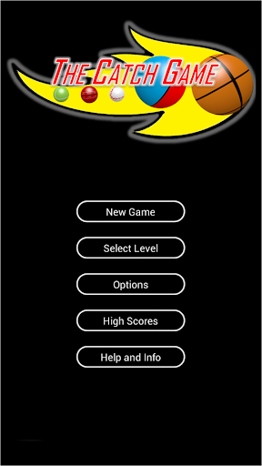Android application The Catch Game screenshort