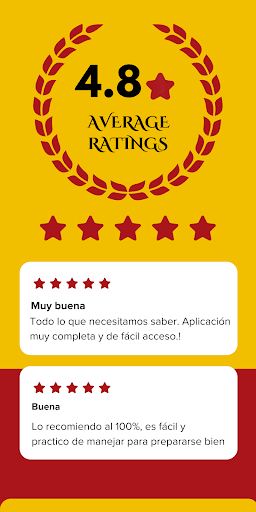 Android application CCSE Nacionalidad Española screenshort