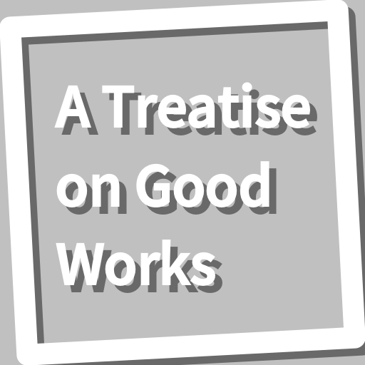 Book, A Treatise on Good Works logo