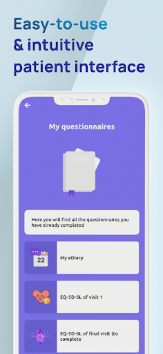 b.research Patient Access Screen 3