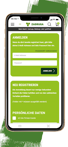 ZADRUGA App Screen 2