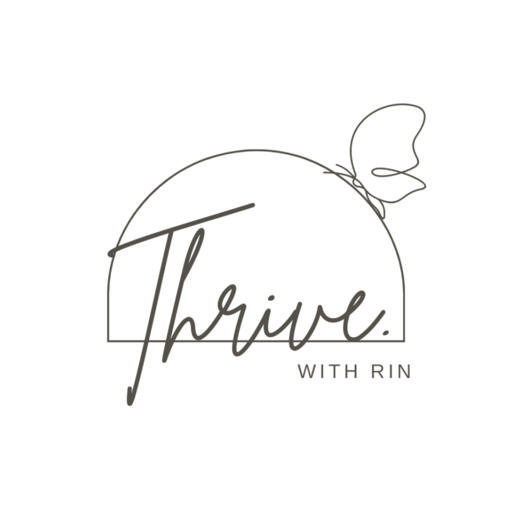 THRIVE with Rin logo