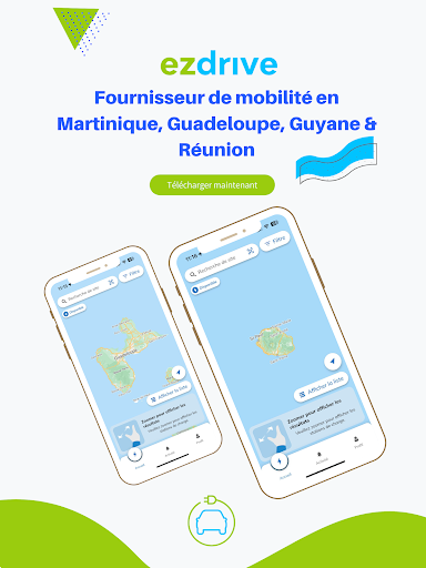 Android application EZdrive - Service de recharge screenshort
