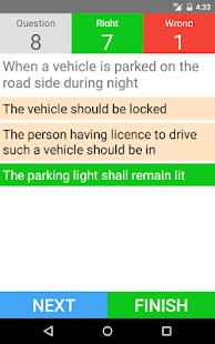 Driving Licence Test - English Screenshot