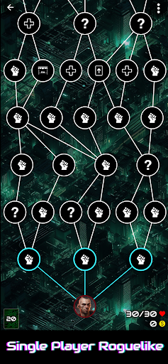 Android application Cybercards - Rogue Deck RPG screenshort