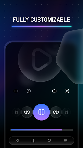 Melodi - Poweramp Skin 1.1.0 APK + Mod (Unlimited money) untuk android