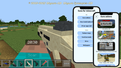 Guns for minecraft Screenshot 2 - AppWisp.com