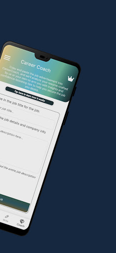 MyCareerCoach Screen 2