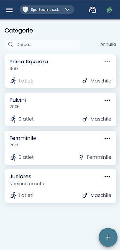Sporteams Club Screen 3