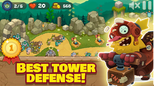 Tower Defense Realm King Hero MOD APK (MEGA MOD) 3